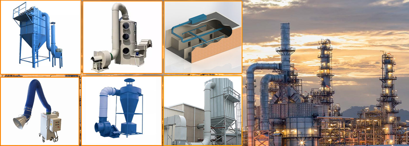Pollution Control Systems, Pollution Control Equipment, Dust Collector, Wet Scrubber, Fume Extraction System